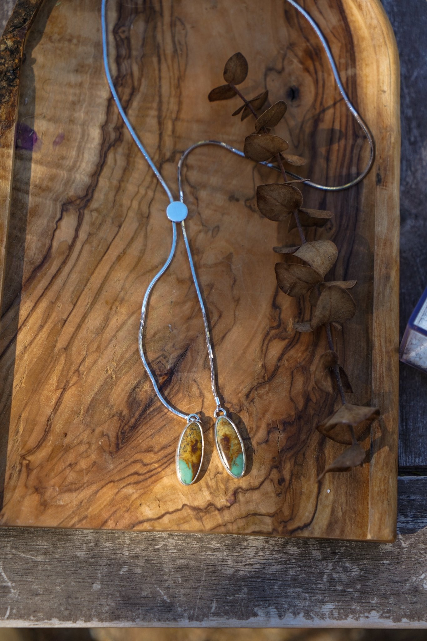 Wilding Bolo in Royston Turquoise - Golden Road Crafted
