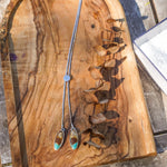 Wilding Bolo in Royston Turquoise - Golden Road Crafted