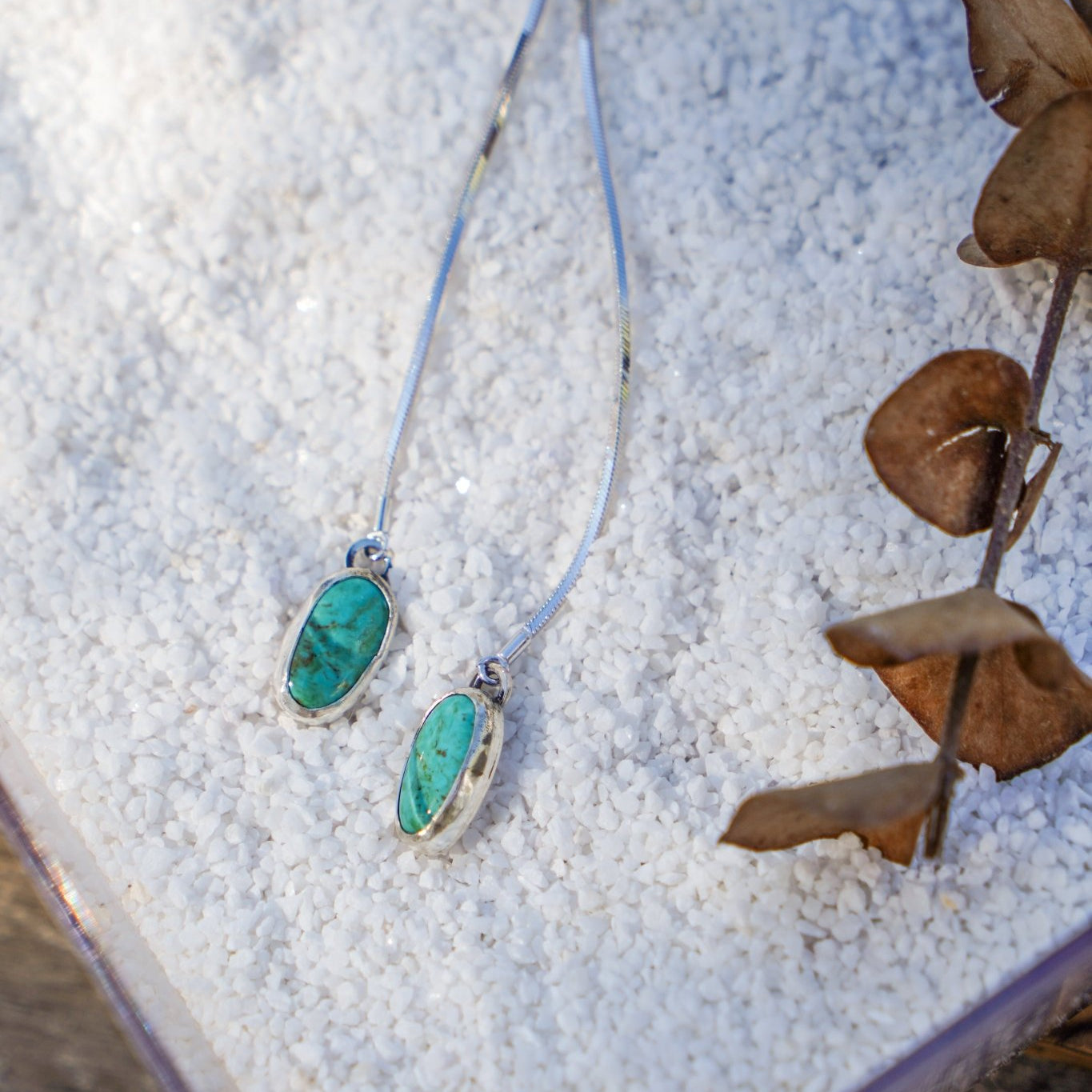 Wilding Bolo in Royston Turquoise - Golden Road Crafted