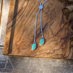 Wilding Bolo in Royston Turquoise - Golden Road Crafted