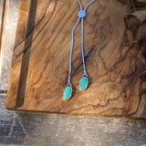 Wilding Bolo in Royston Turquoise - Golden Road Crafted
