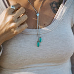 Wilding Bolo in Royston Turquoise - Golden Road Crafted