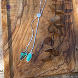 Wilding Bolo in Royston Turquoise - Golden Road Crafted