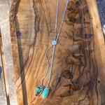 Wilding Bolo in Royston Turquoise - Golden Road Crafted