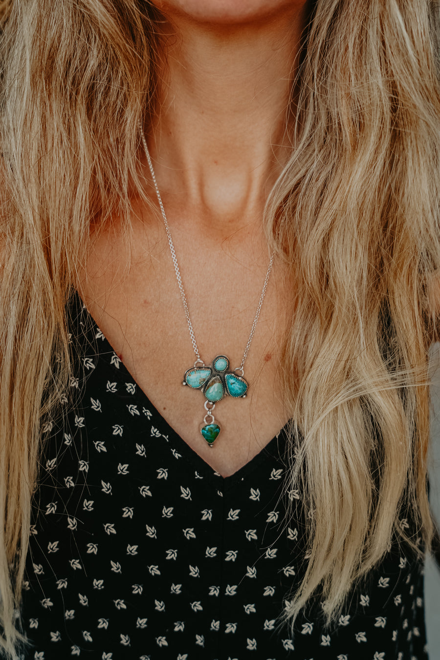 Yungi and Tyrone Turquoise Necklace