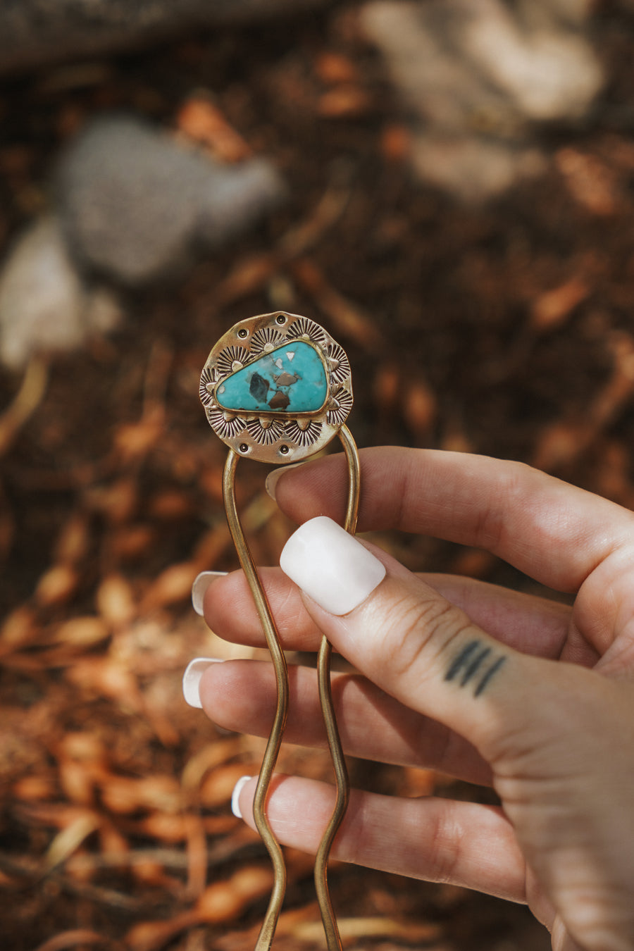 Mojave Hair Fork in STB Sonoran Turquoise