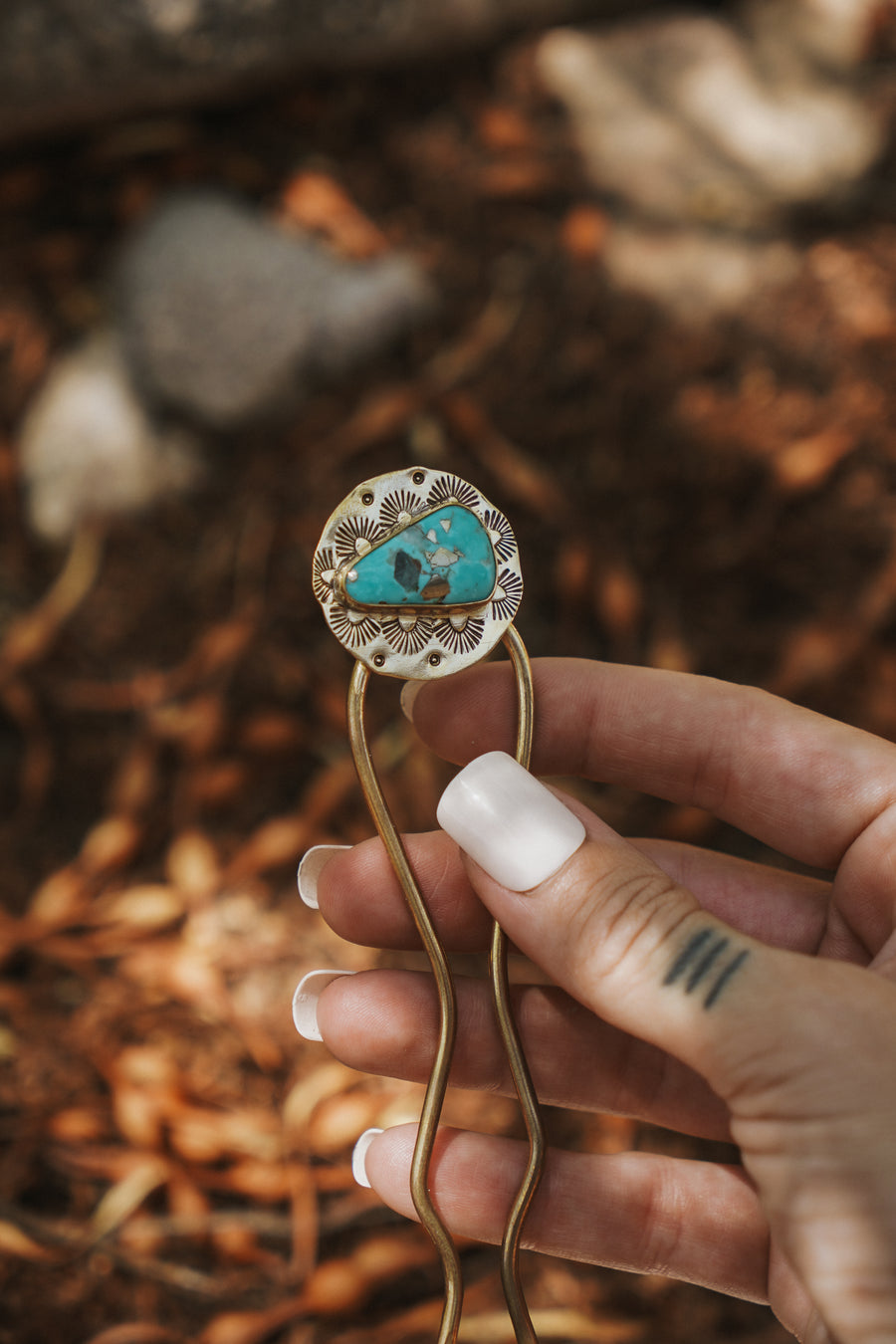 Mojave Hair Fork in STB Sonoran Turquoise