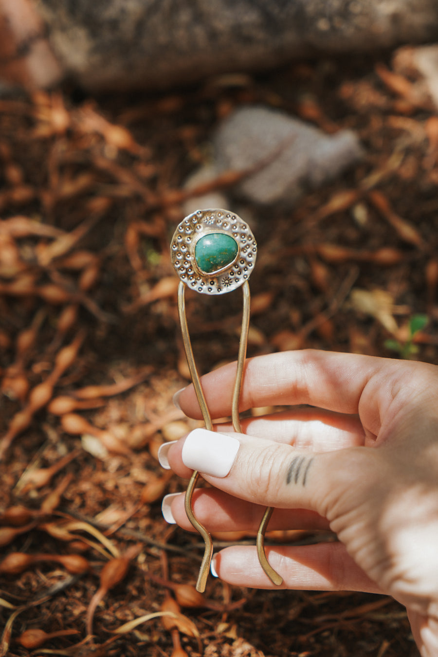 Mojave Hair Fork in STB Sonoran Turquoise