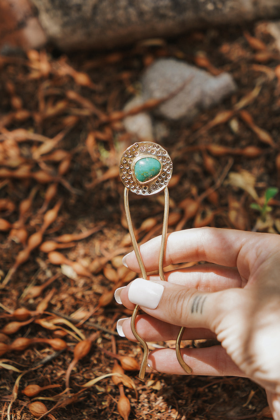 Mojave Hair Fork in STB Sonoran Turquoise