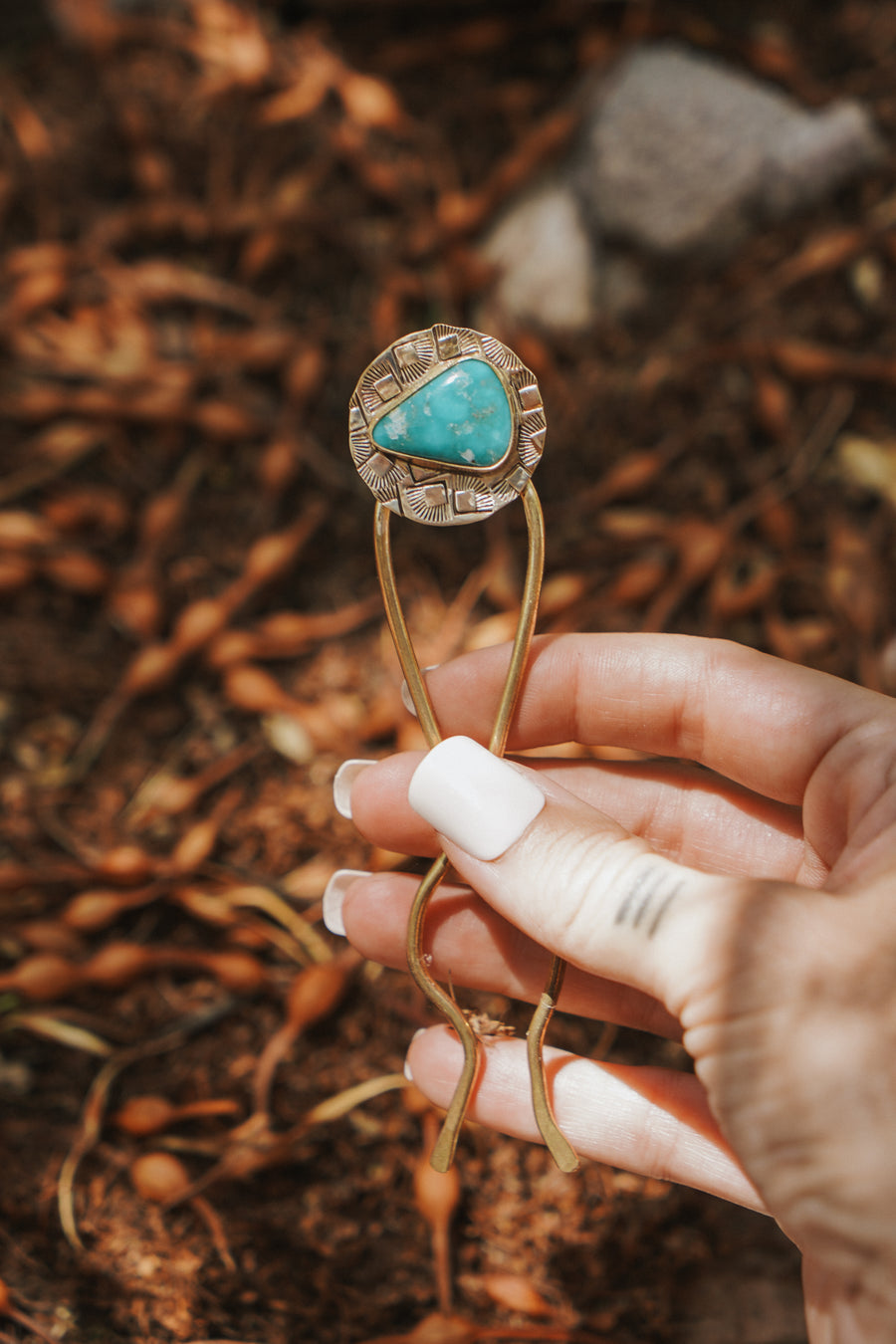 Mojave Hair Fork in STB Sonoran Turquoise