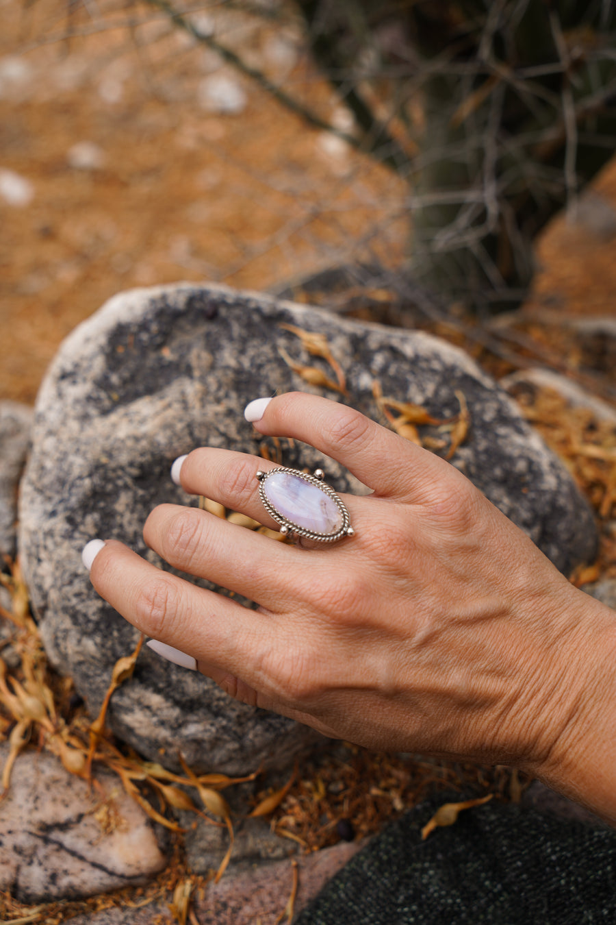 The Agate Ring (Size 6.5)