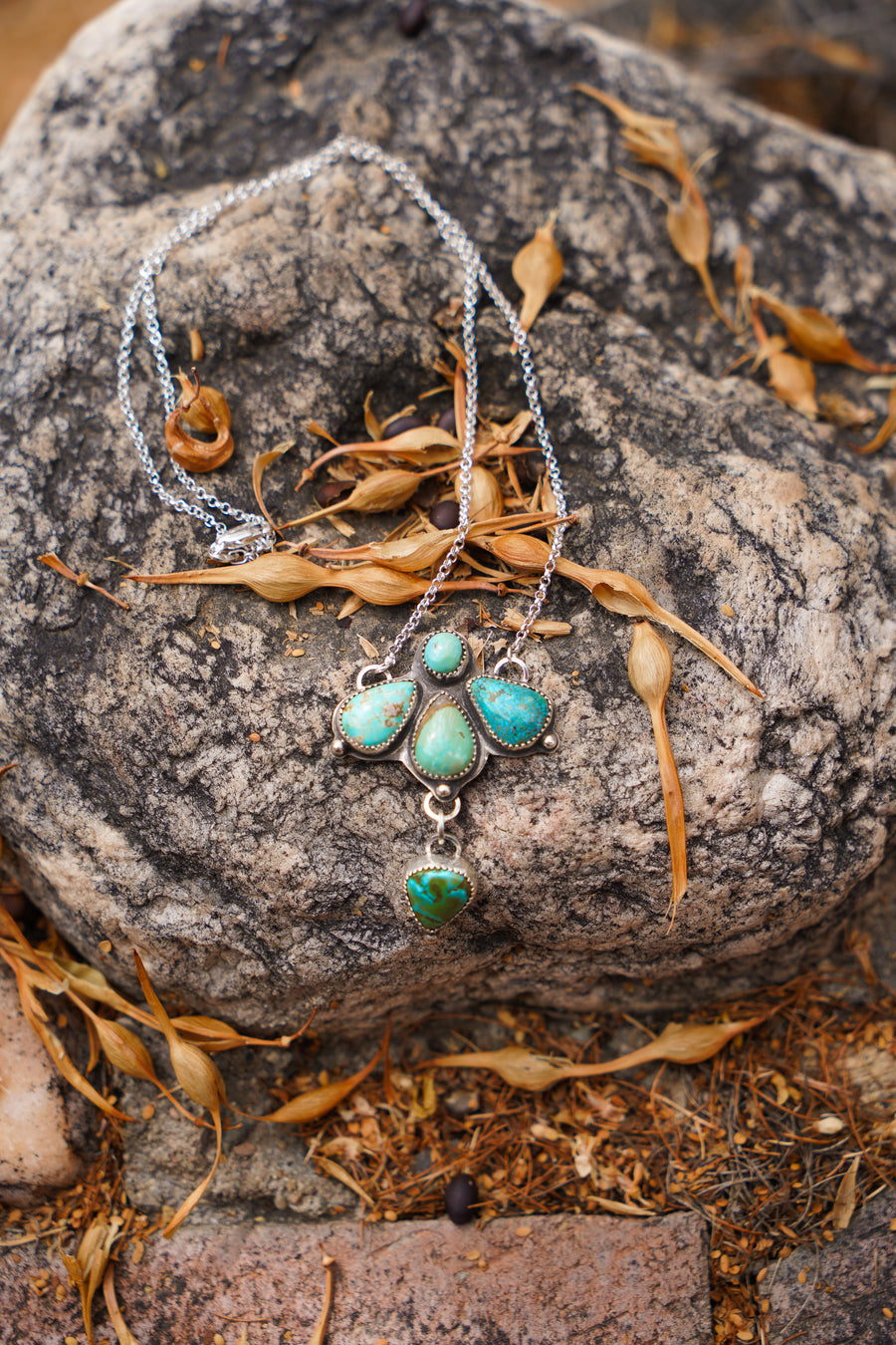 Yungi and Tyrone Turquoise Necklace