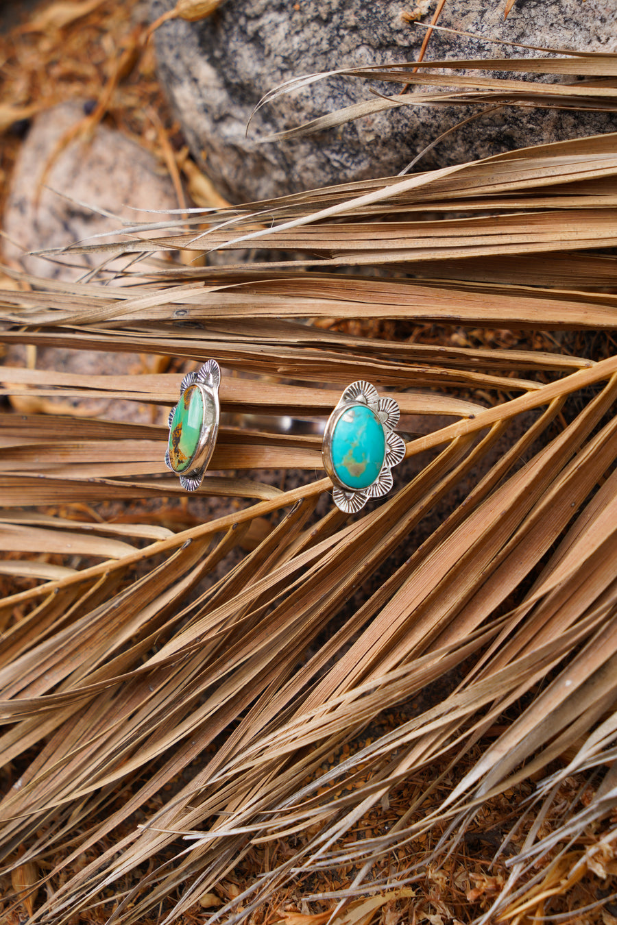 The Canyon Wrap Cuff in STB Sonoran & Royston Ribbon Turquoise