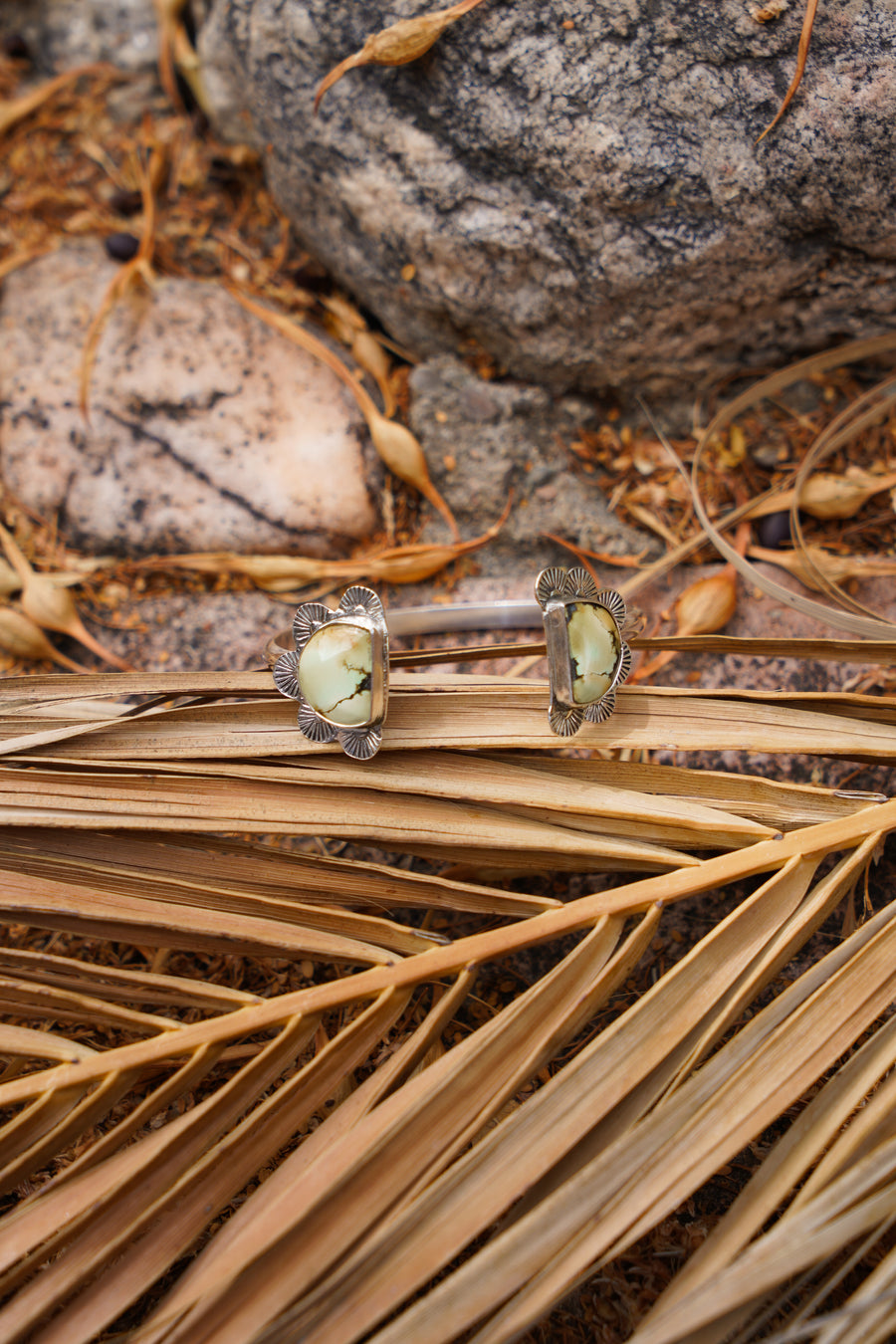The Canyon Wrap Cuff in Treasure Mountain Turquoise