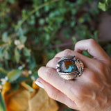 Leaf Statement Ring (size 6.25)