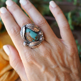 Leaf Statement Ring (size 7)