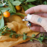The Cairn Ring with White Water Turquoise  (size 7)