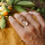 The Healer Gold Leaf Stacker Set (size 6.5)