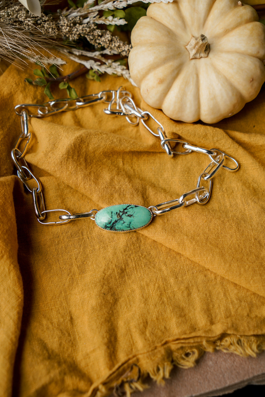 The Daydreamer Choker in Yungai Turquoise