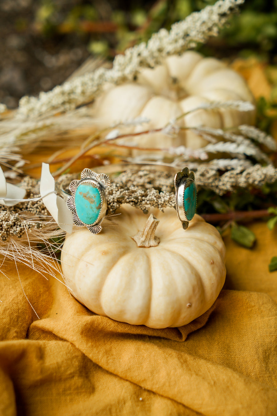 Canyon Wrap Cuff in Tyrone Turquoise