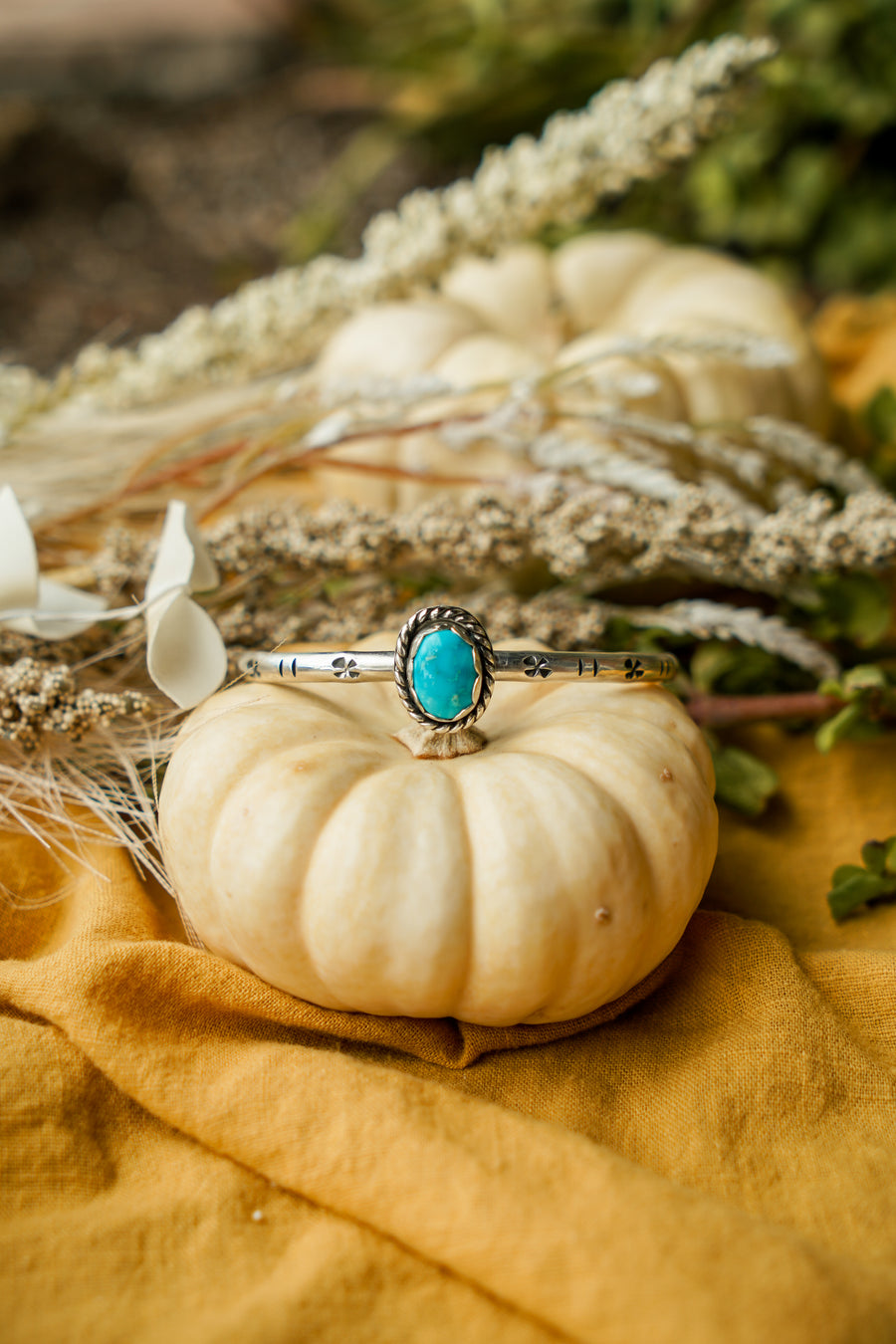 Stacking Cuff in Blue Ridge Turquoise