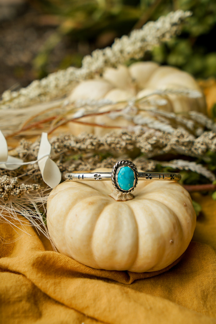 Stacking Cuff in Blue Ridge Turquoise