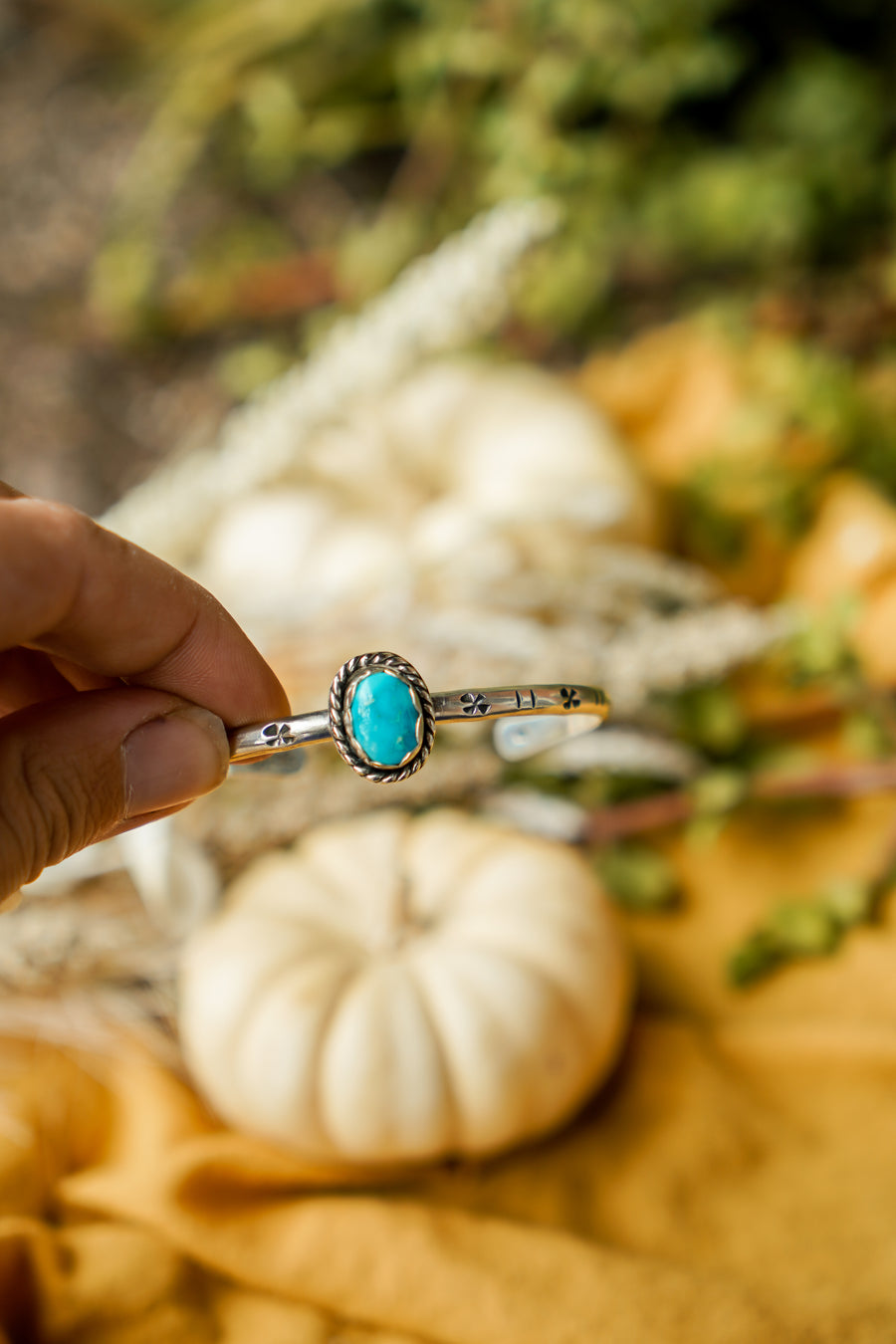 Stacking Cuff in Blue Ridge Turquoise