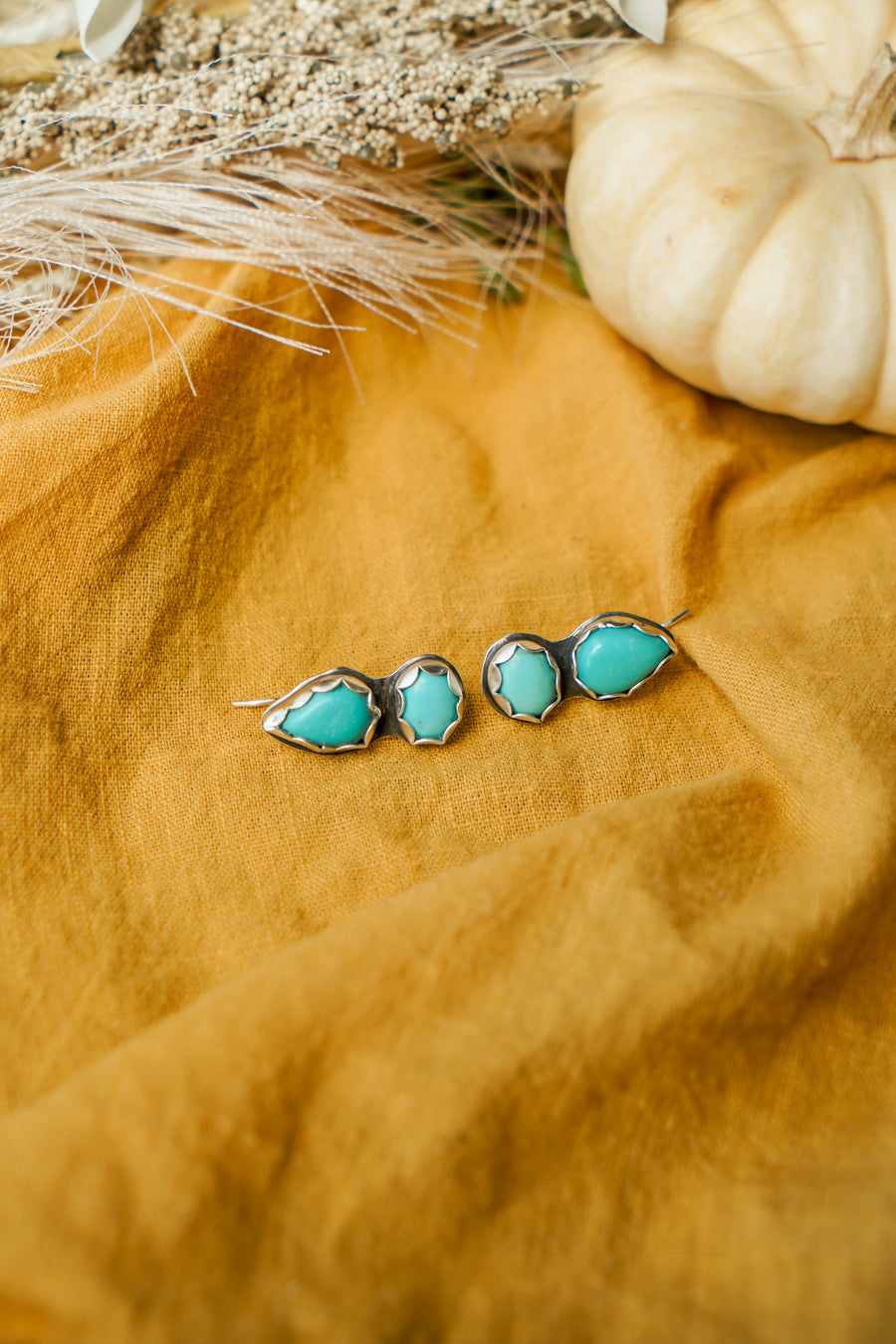 Ear Crawlers in Campitos Turquoise