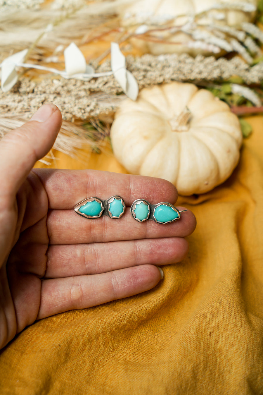 Ear Crawlers in Campitos Turquoise