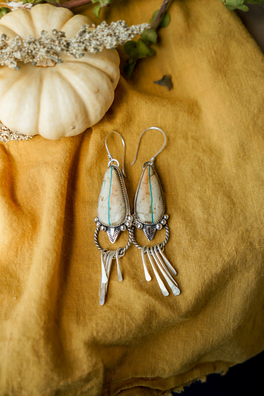 Royston Ribbon Drop Earrings