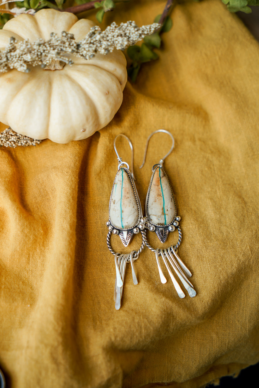 Royston Ribbon Drop Earrings