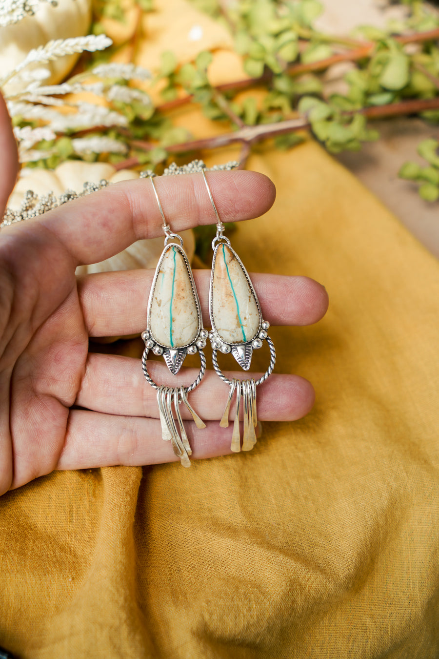 Royston Ribbon Drop Earrings