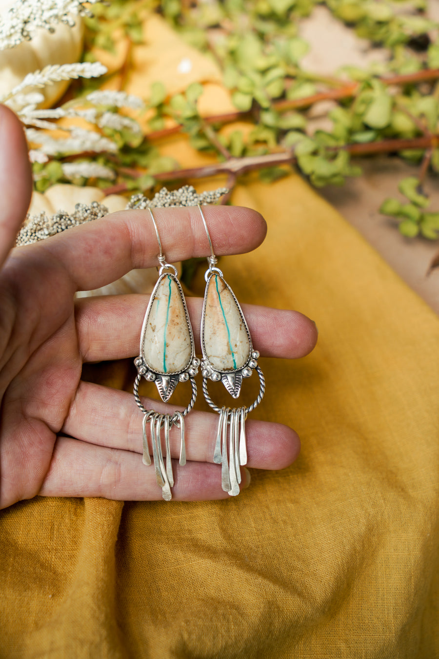 Royston Ribbon Drop Earrings