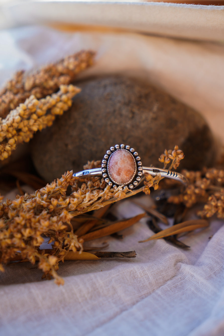 Stacking Cuff in Sunstone