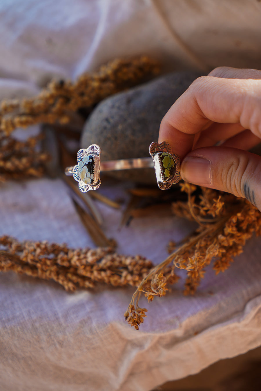 Canyon Wrap Cuff in Yungai Turquoise