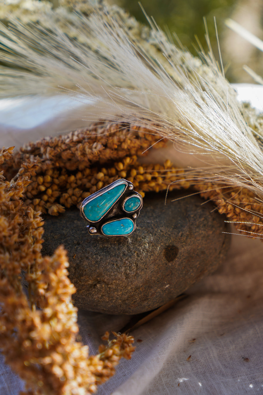 The Orbit Hair Twist in Blue Ridge Turquoise