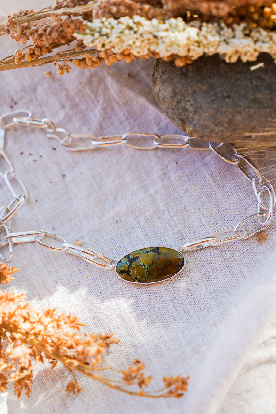 The Daydreamer Choker in Yungai Turquoise