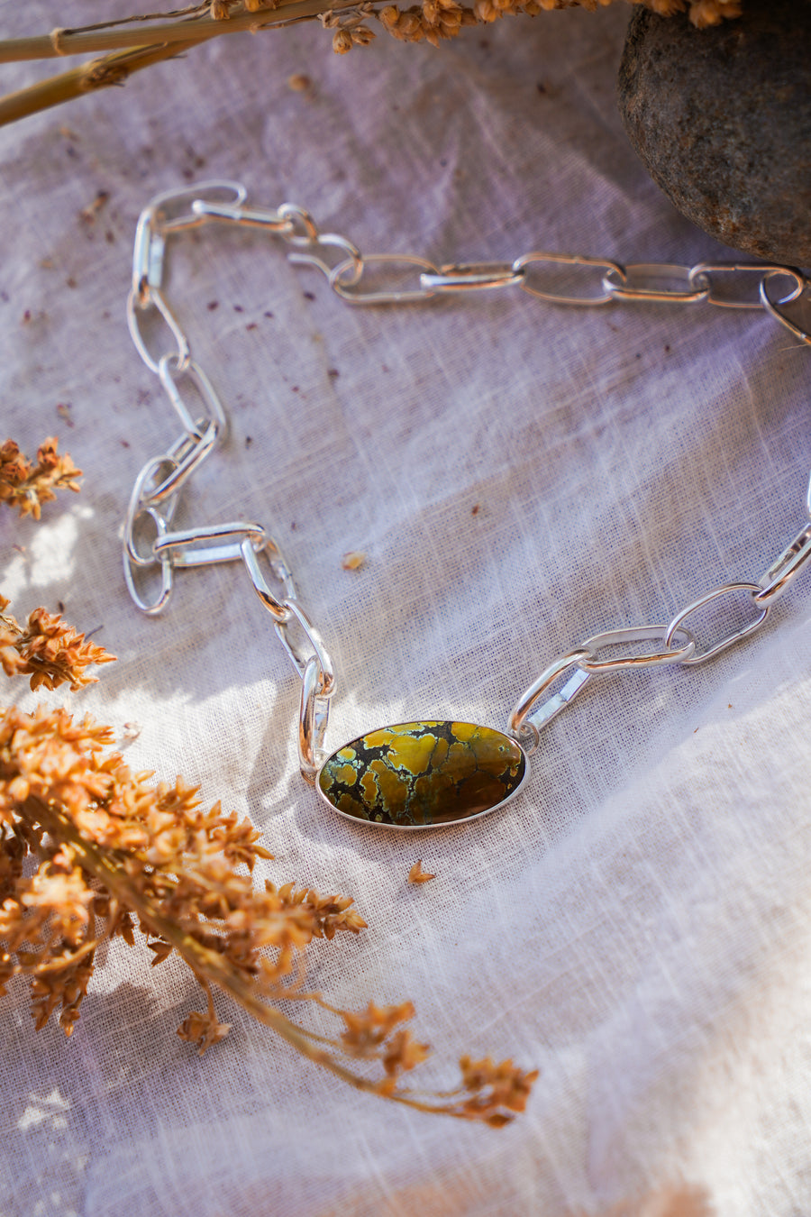 The Daydreamer Choker in Yungai Turquoise