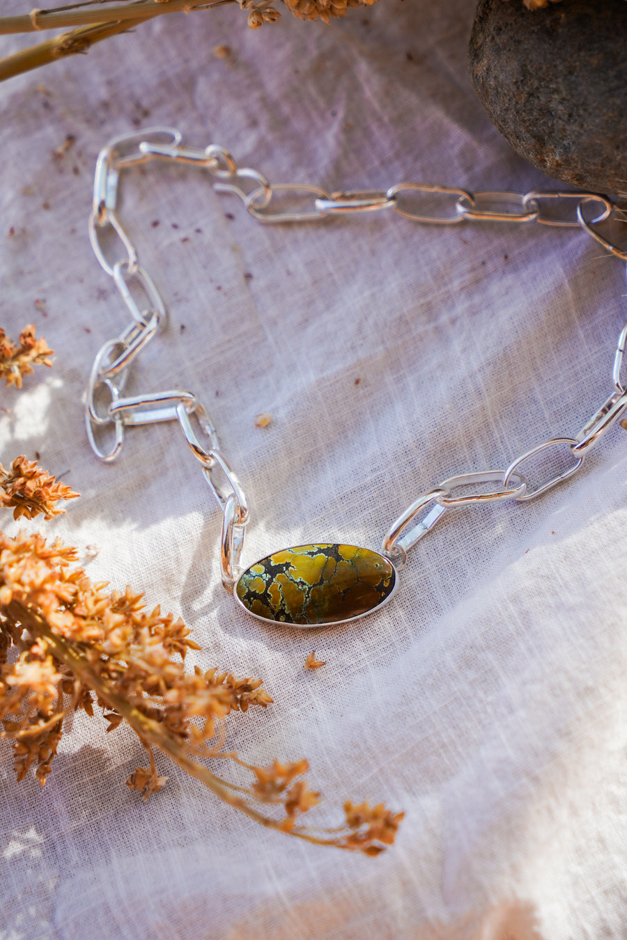 The Daydreamer Choker in Yungai Turquoise