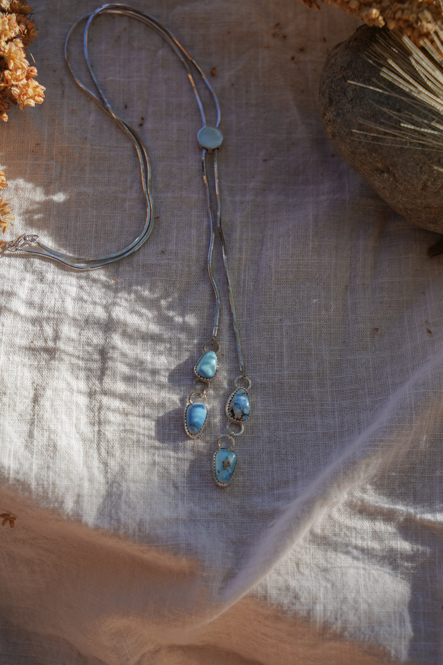 The Wilding Bolo in Golden Hills Turquoise
