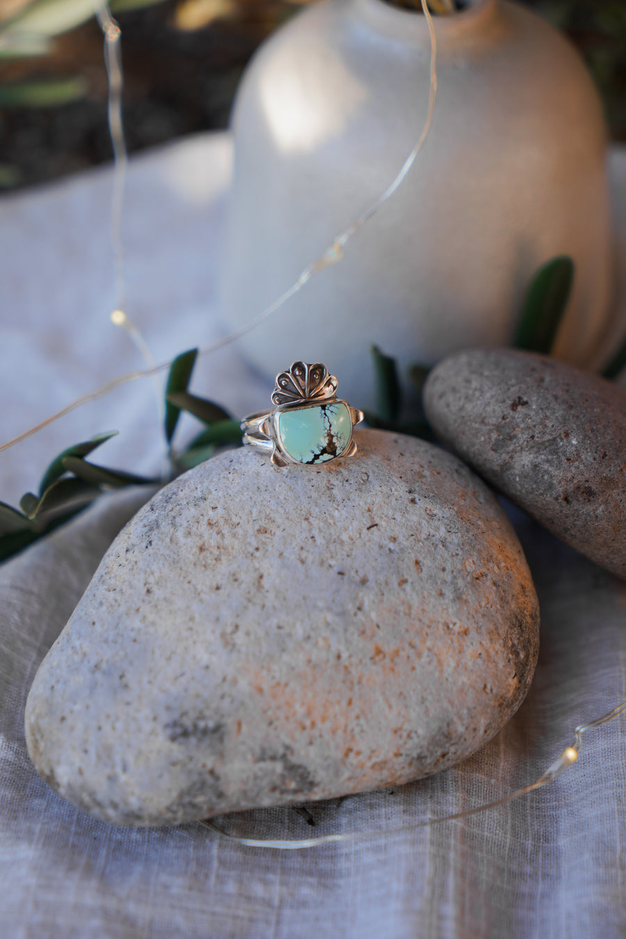 Yungai Turquoise Ring (Size 7)
