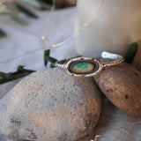 Royston Ribbon Turquoise Cuff