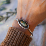 Royston Ribbon Turquoise Cuff