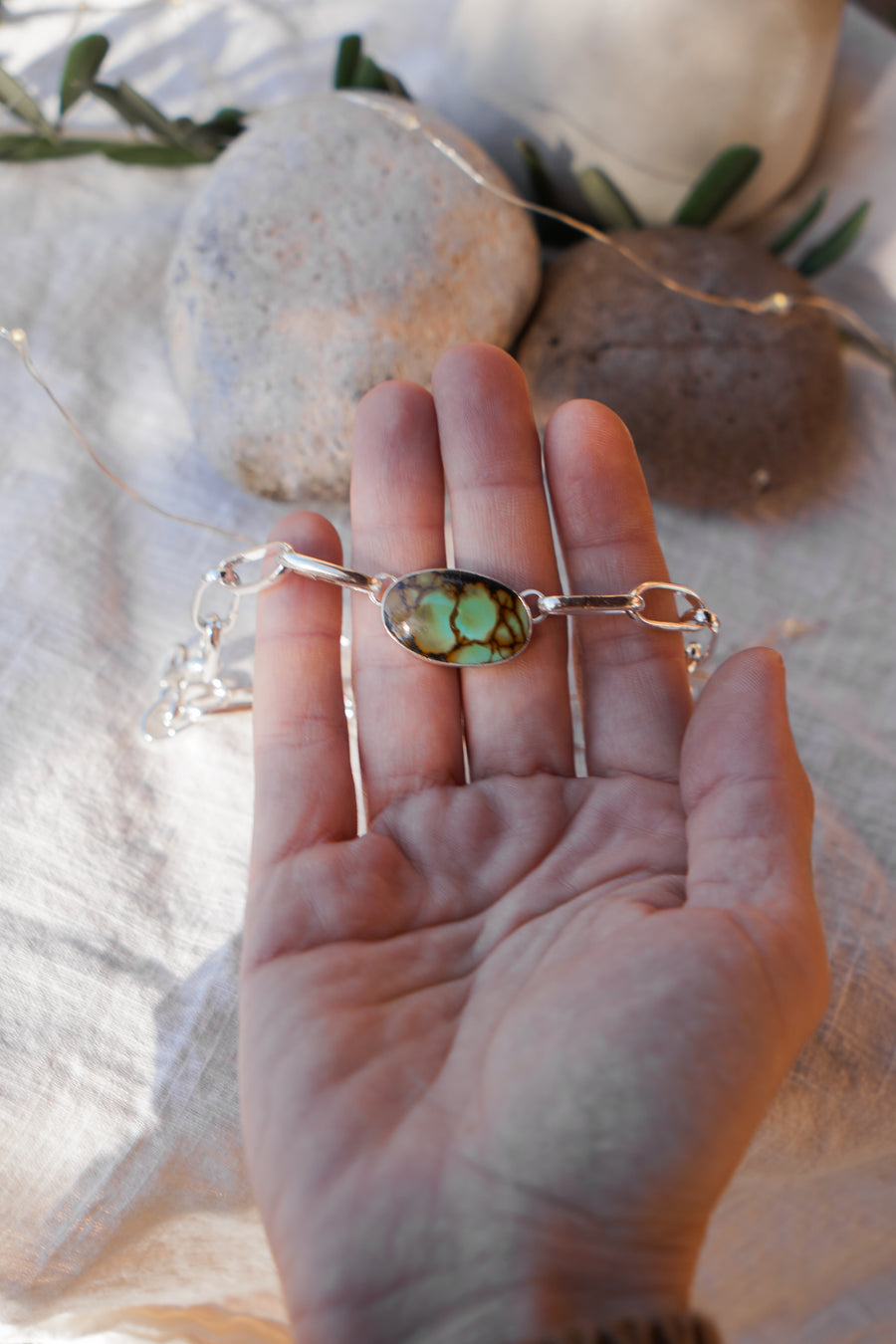 The Daydreamer Choker in Yungai Turquoise