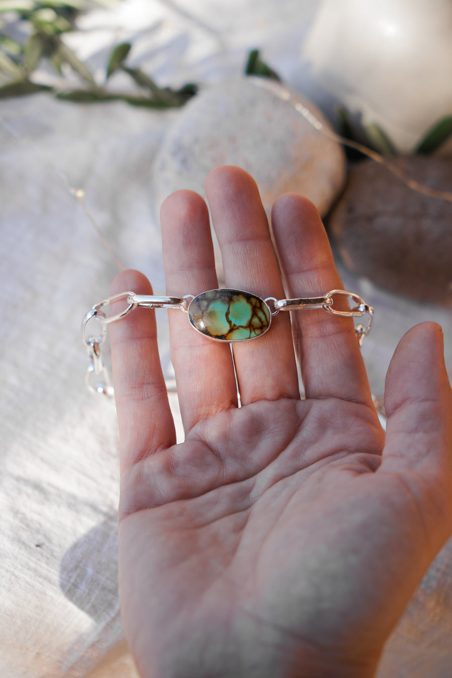 The Daydreamer Choker in Yungai Turquoise
