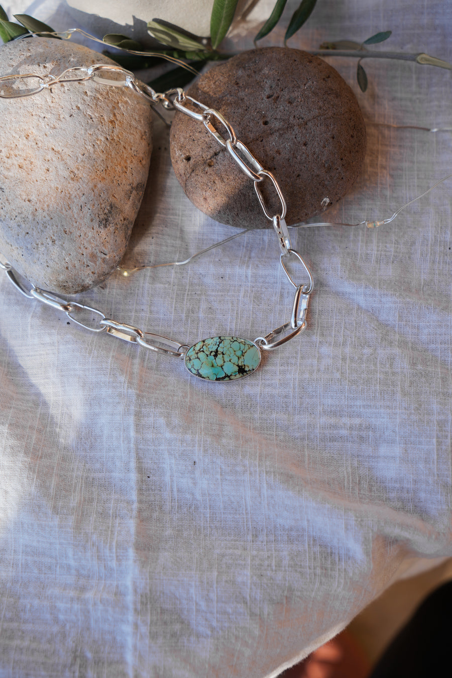 The Daydreamer Choker in Yungai Turquoise