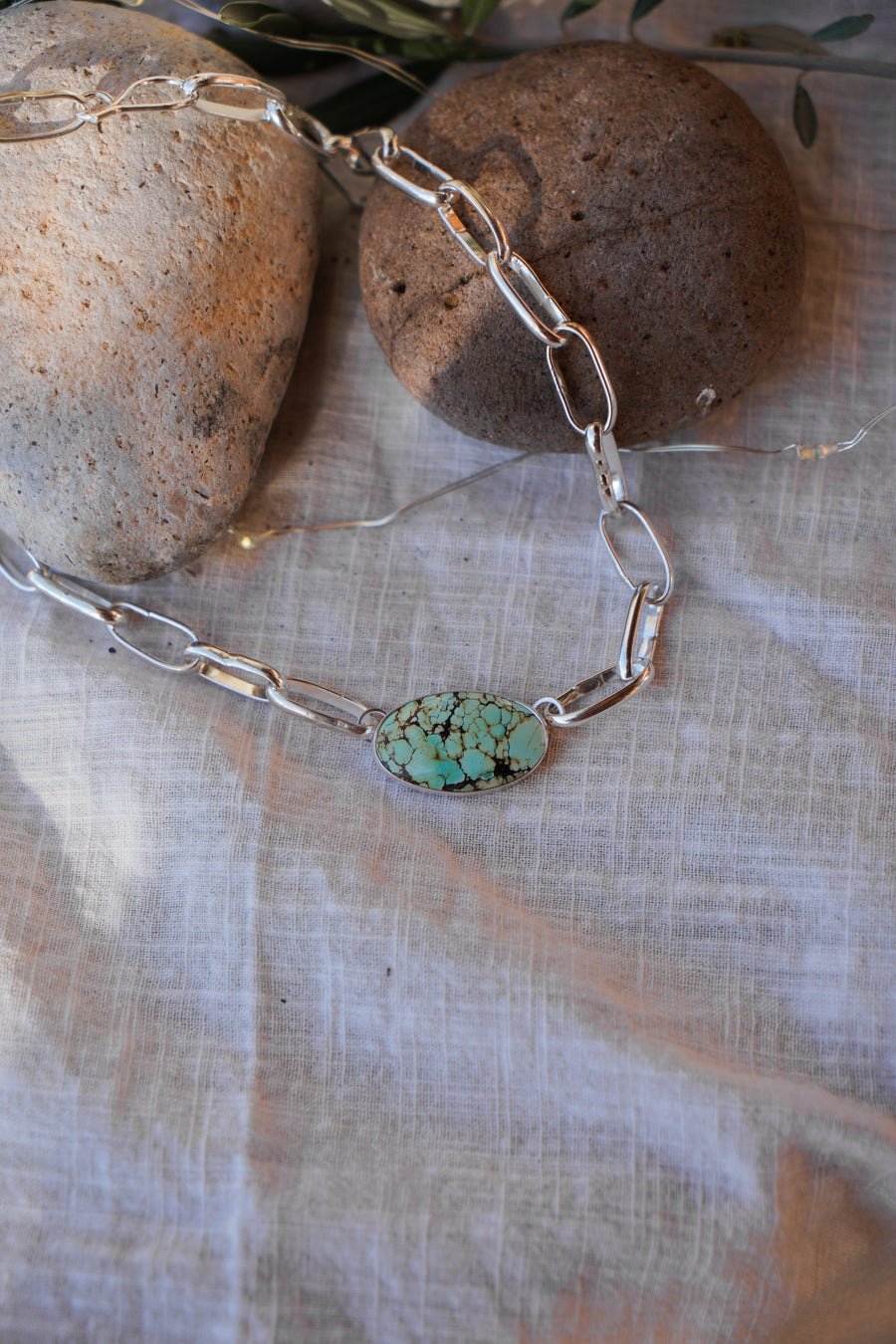 The Daydreamer Choker in Yungai Turquoise