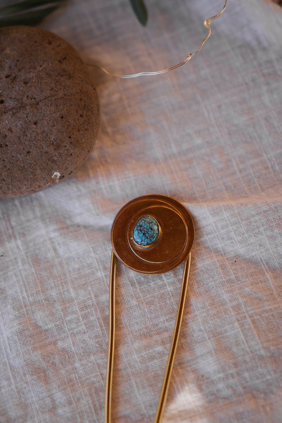 Mojave Hairfork in Egyptian Turquoise