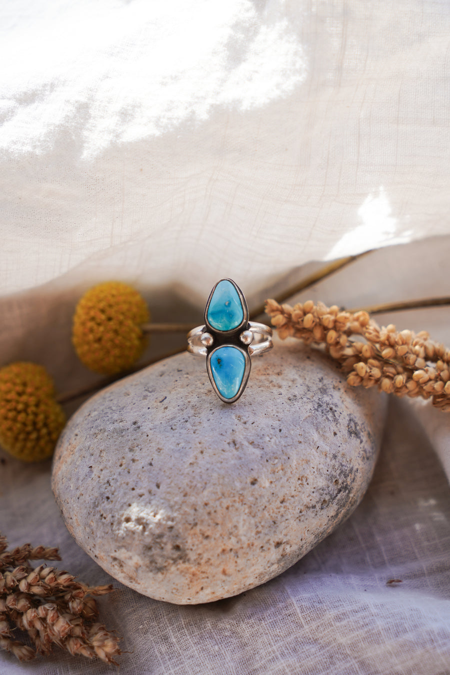 Blue Ridge Turquoise Ring (Size 8)