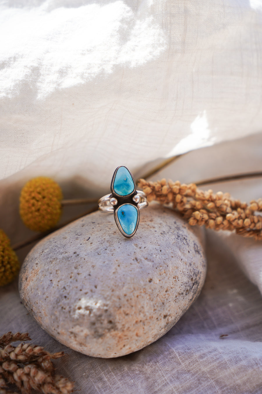Blue Ridge Turquoise Ring (Size 8)